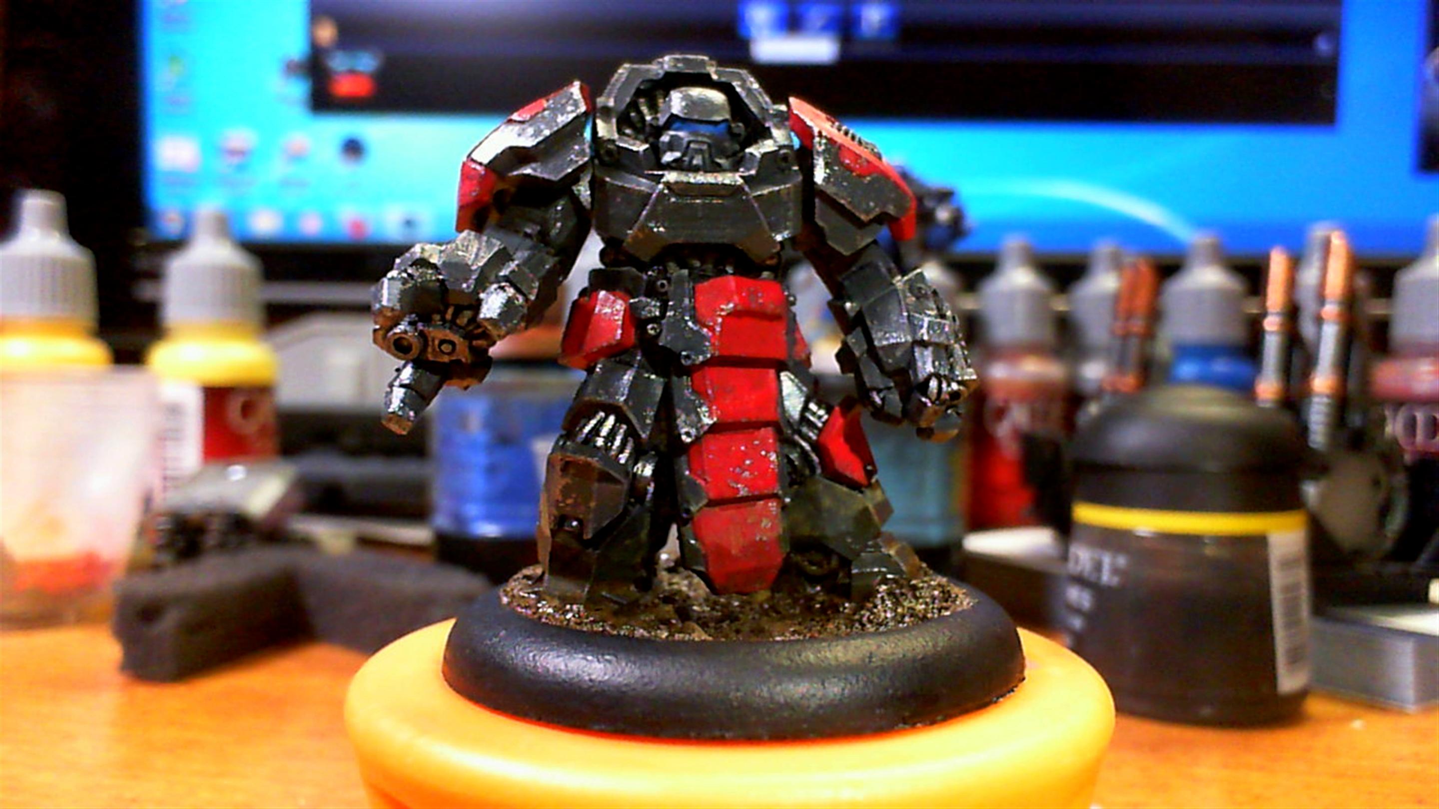 Puppets, Puppetswar, Ripper, Space, Space Marines, Terminator Armor